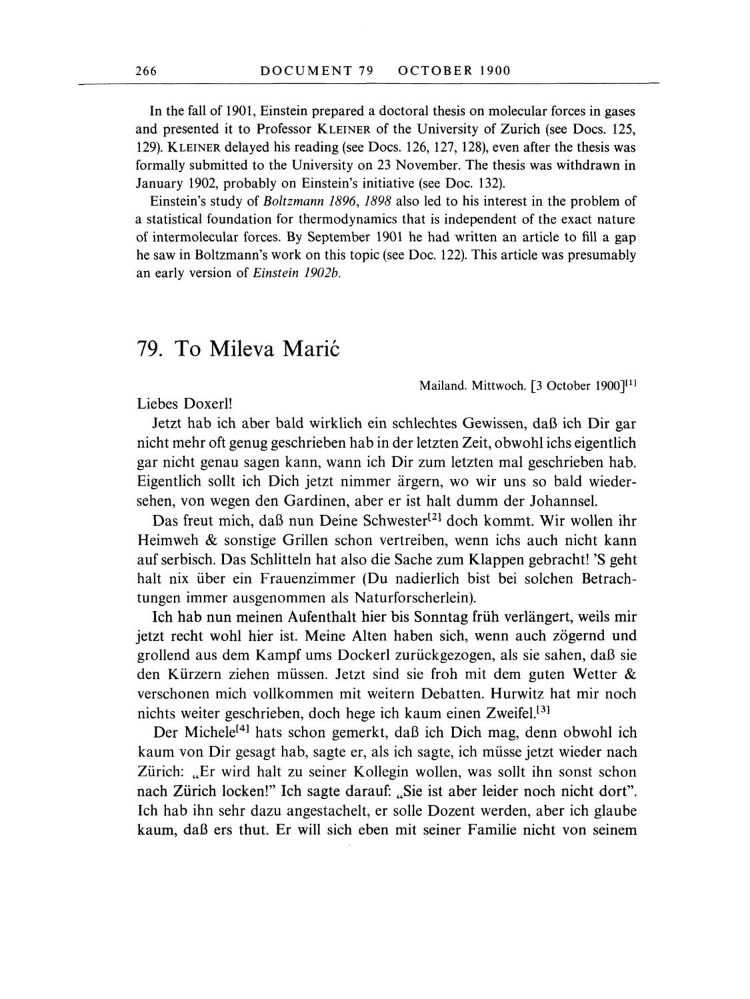 Volume 1: The Early Years, 1879-1902 page 266