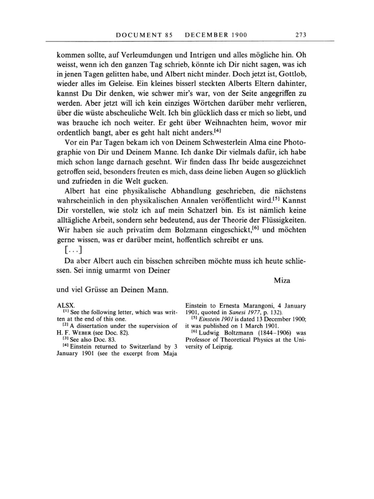 Volume 1: The Early Years, 1879-1902 page 273