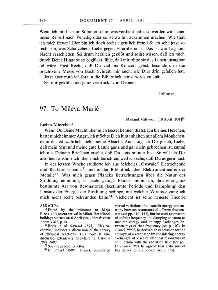 Volume 1: The Early Years, 1879-1902 page 286