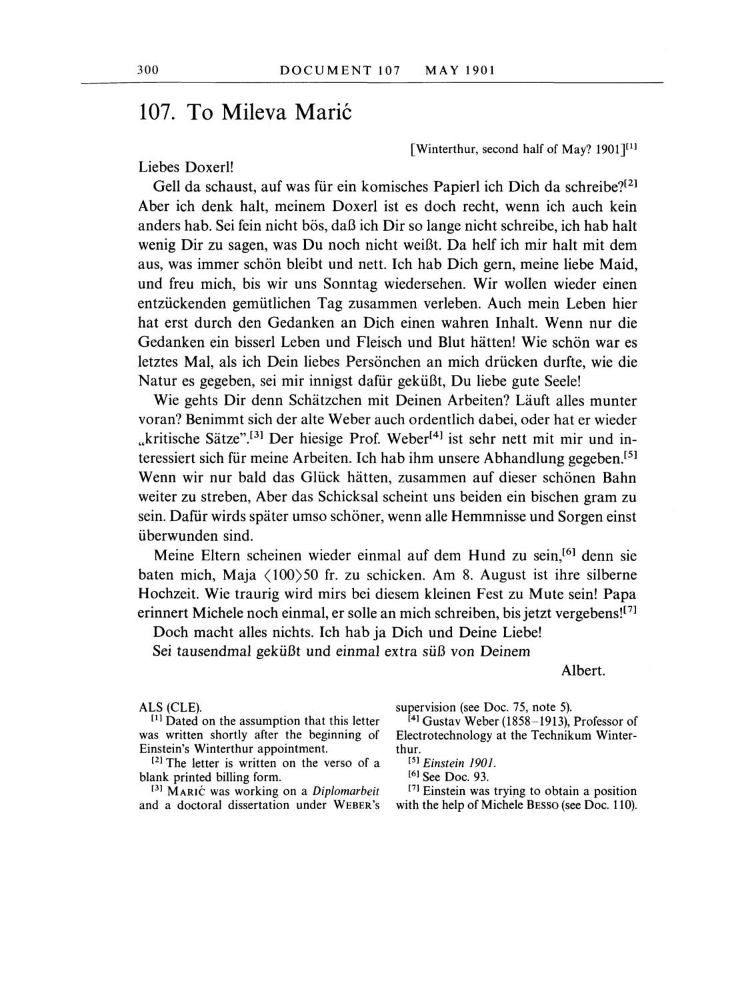 Volume 1: The Early Years, 1879-1902 page 300