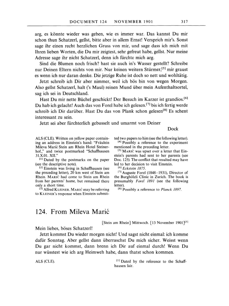 Volume 1: The Early Years, 1879-1902 page 317
