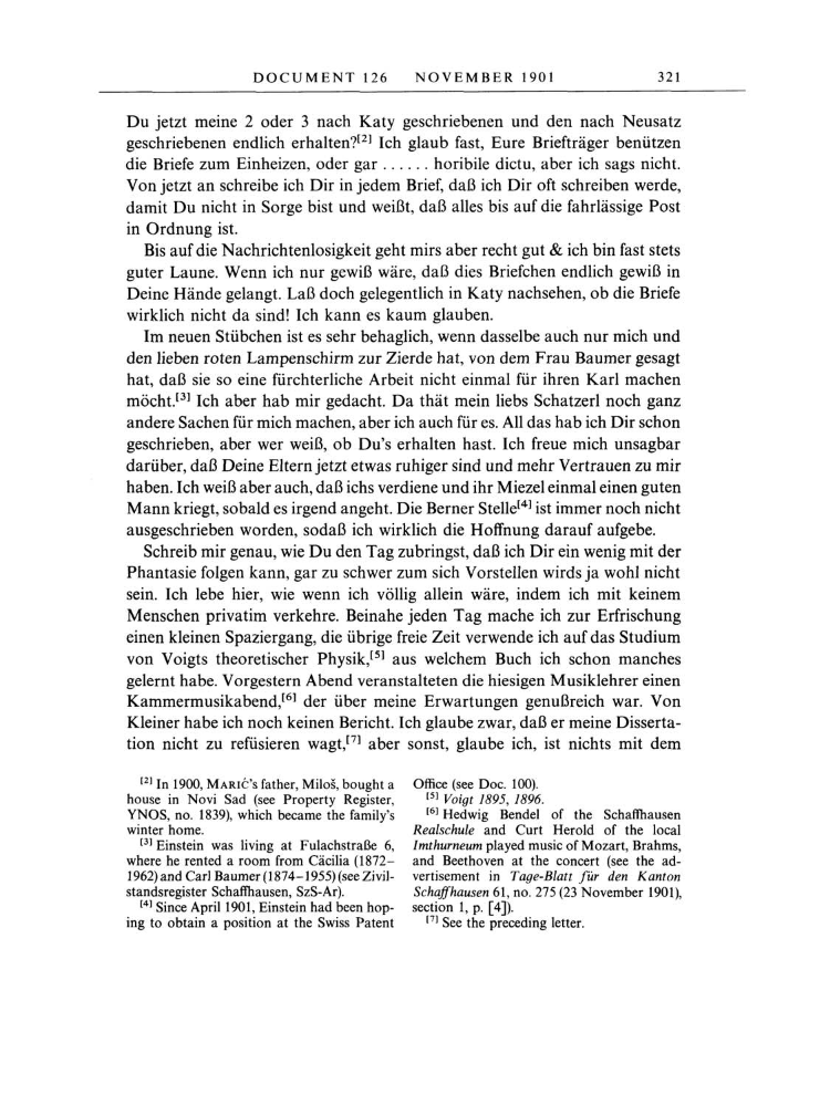 Volume 1: The Early Years, 1879-1902 page 321
