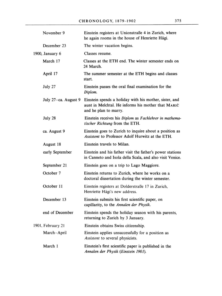 Volume 1: The Early Years, 1879-1902 page 375