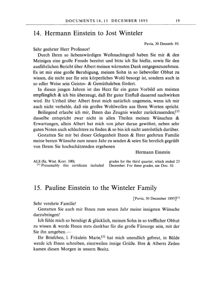 Volume 1: The Early Years, 1879-1902 page 19