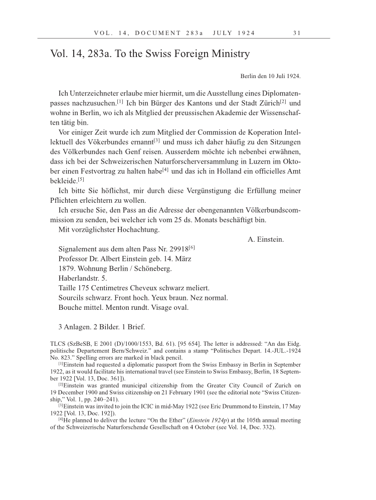 Volume 15: The Berlin Years: Writings & Correspondence, June 1925-May 1927 page 31