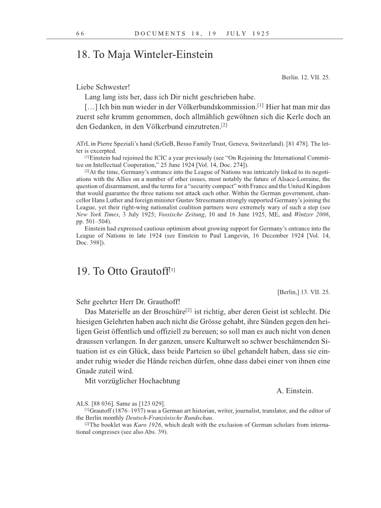 Volume 15: The Berlin Years: Writings & Correspondence, June 1925-May 1927 page 66