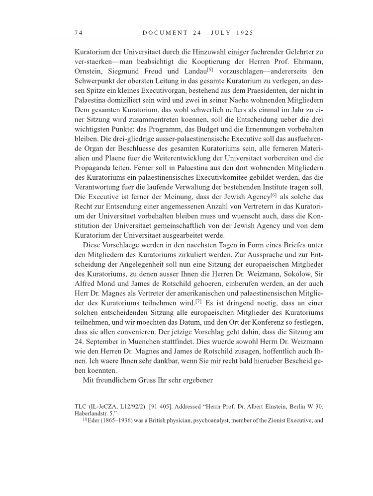 Volume 15: The Berlin Years: Writings & Correspondence, June 1925-May 1927 page 74