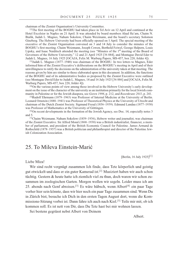 Volume 15: The Berlin Years: Writings & Correspondence, June 1925-May 1927 page 75