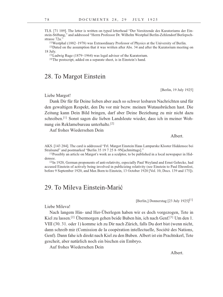 Volume 15: The Berlin Years: Writings & Correspondence, June 1925-May 1927 page 78