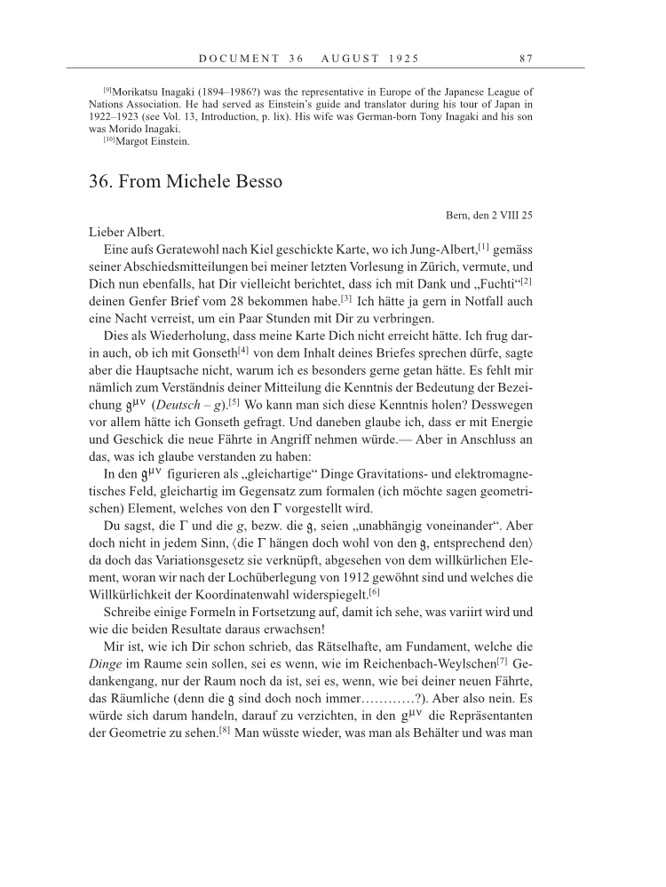 Volume 15: The Berlin Years: Writings & Correspondence, June 1925-May 1927 page 87