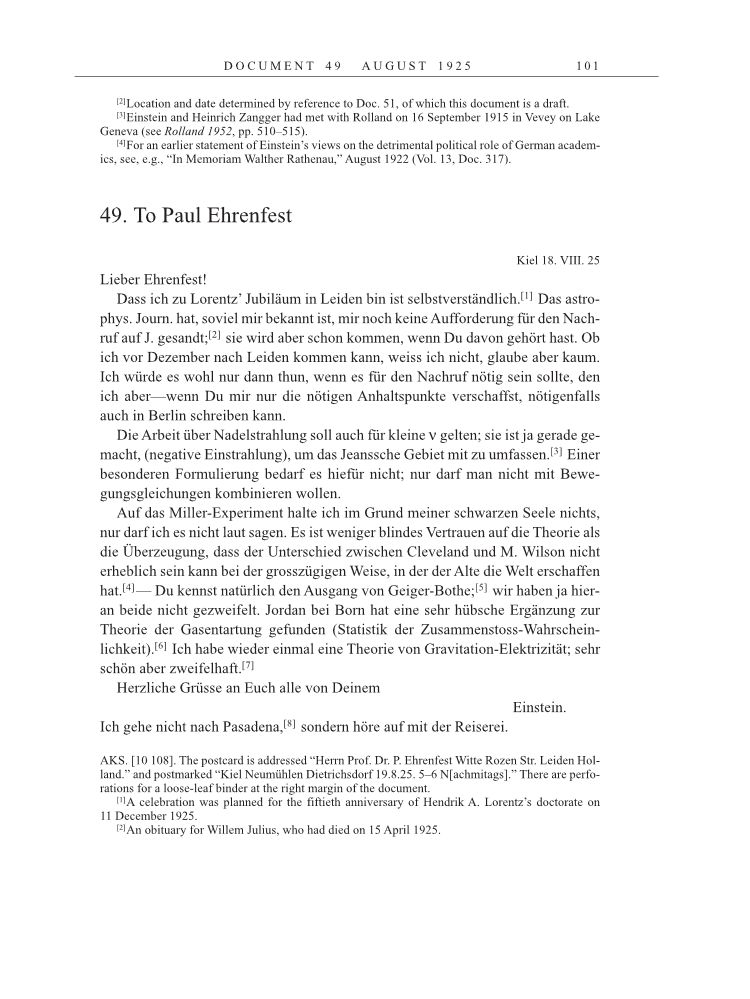 Volume 15: The Berlin Years: Writings & Correspondence, June 1925-May 1927 page 101