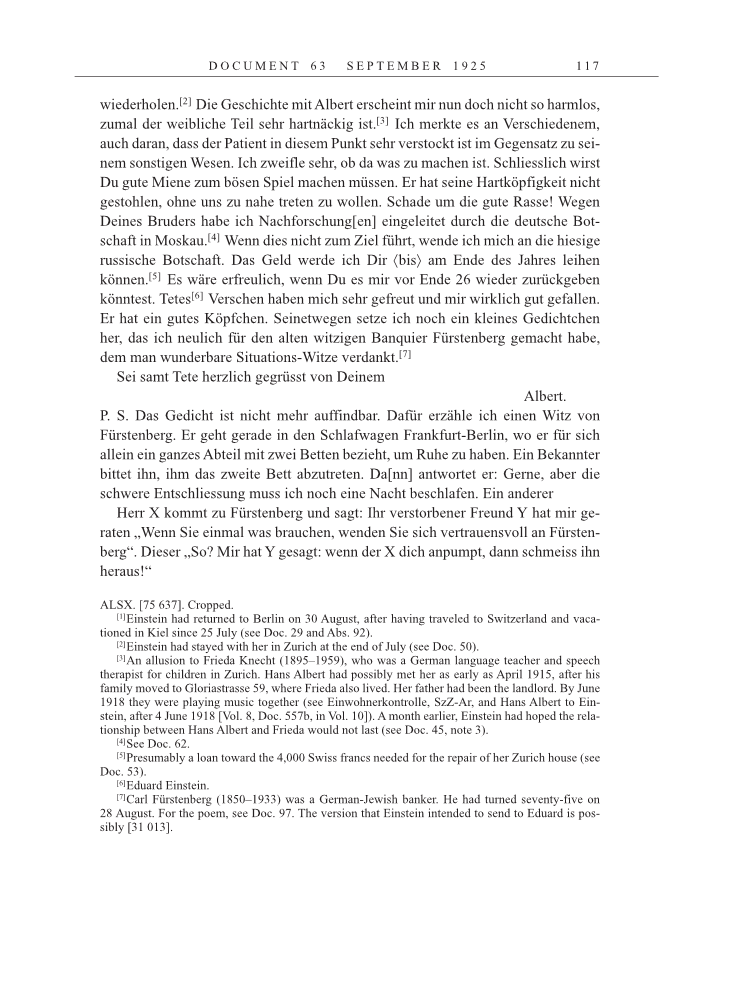 Volume 15: The Berlin Years: Writings & Correspondence, June 1925-May 1927 page 117