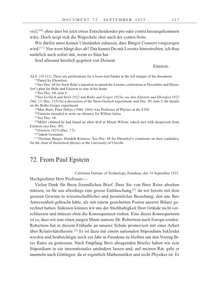 Volume 15: The Berlin Years: Writings & Correspondence, June 1925-May 1927 page 127