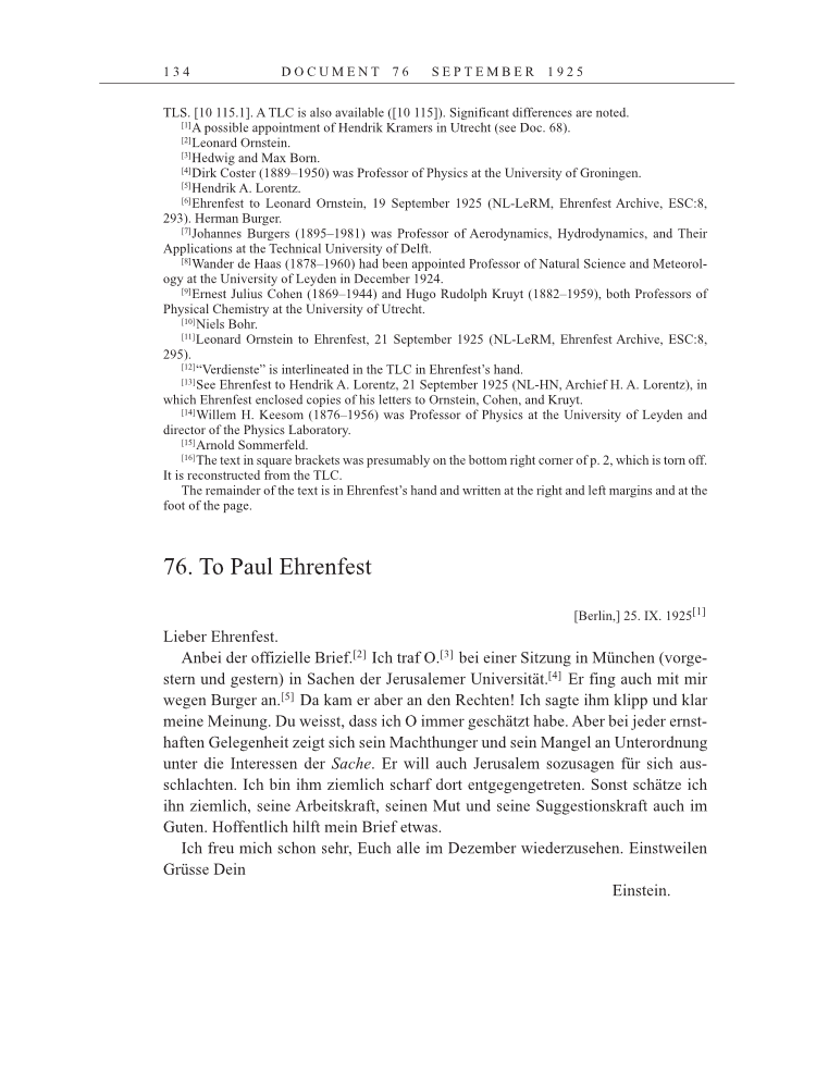 Volume 15: The Berlin Years: Writings & Correspondence, June 1925-May 1927 page 134