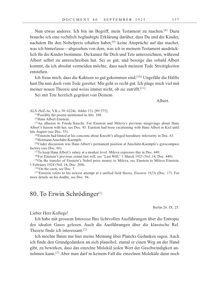 Volume 15: The Berlin Years: Writings & Correspondence, June 1925-May 1927 page 137