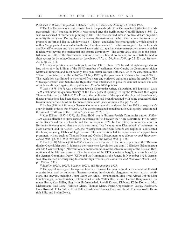 Volume 15: The Berlin Years: Writings & Correspondence, June 1925-May 1927 page 146
