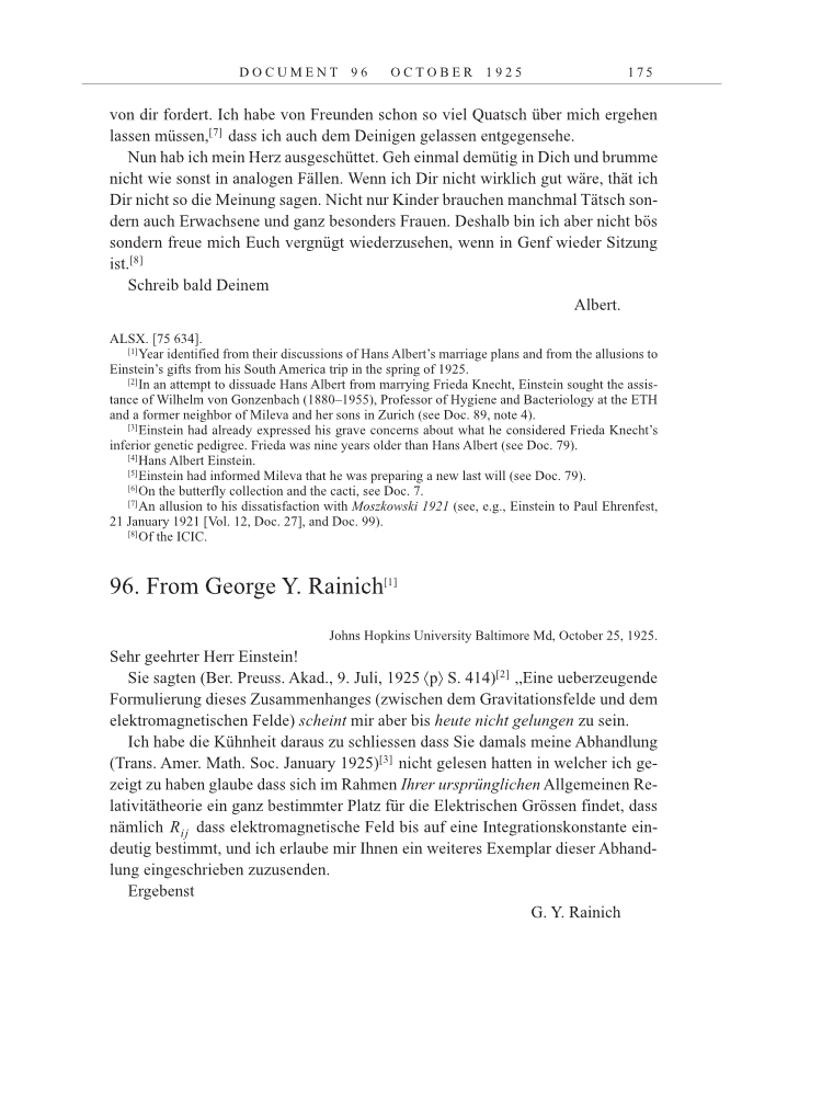 Volume 15: The Berlin Years: Writings & Correspondence, June 1925-May 1927 page 175