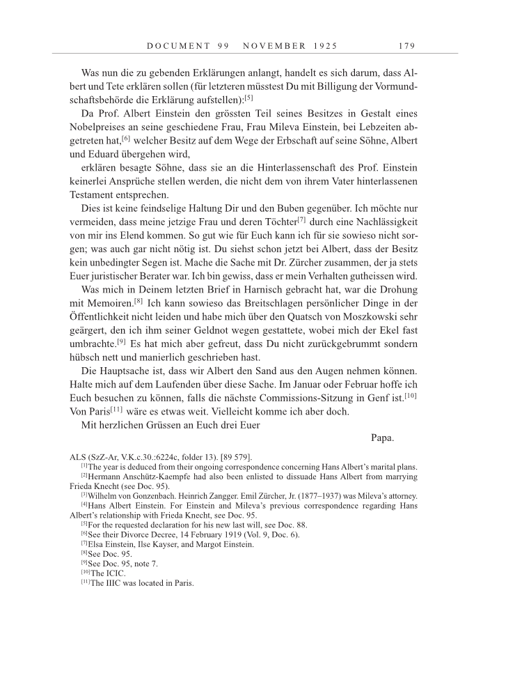 Volume 15: The Berlin Years: Writings & Correspondence, June 1925-May 1927 page 179