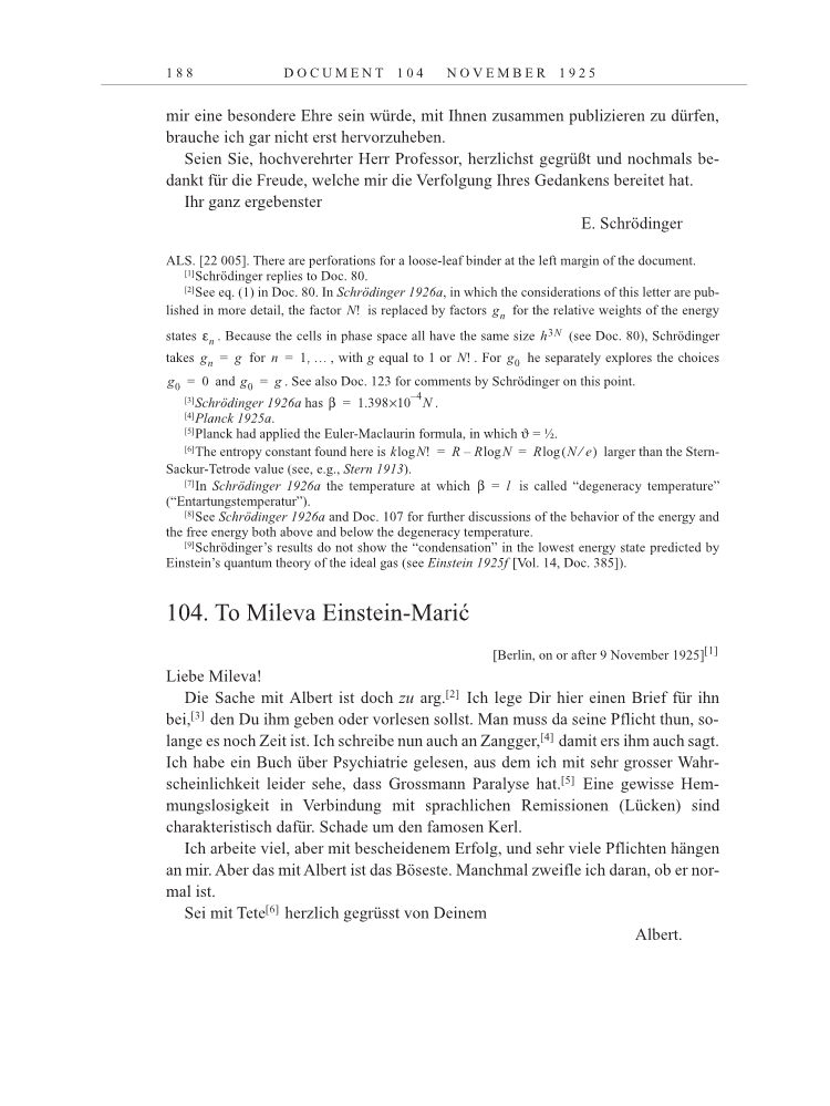 Volume 15: The Berlin Years: Writings & Correspondence, June 1925-May 1927 page 188