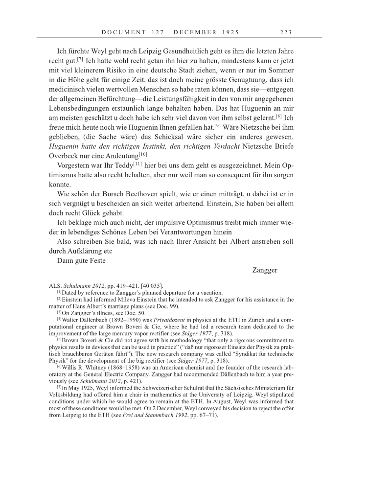 Volume 15: The Berlin Years: Writings & Correspondence, June 1925-May 1927 page 223