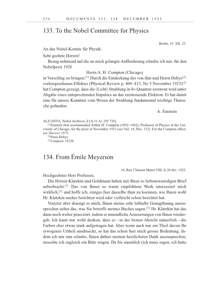 Volume 15: The Berlin Years: Writings & Correspondence, June 1925-May 1927 page 236
