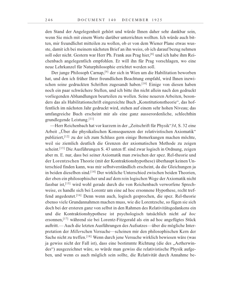 Volume 15: The Berlin Years: Writings & Correspondence, June 1925-May 1927 page 246
