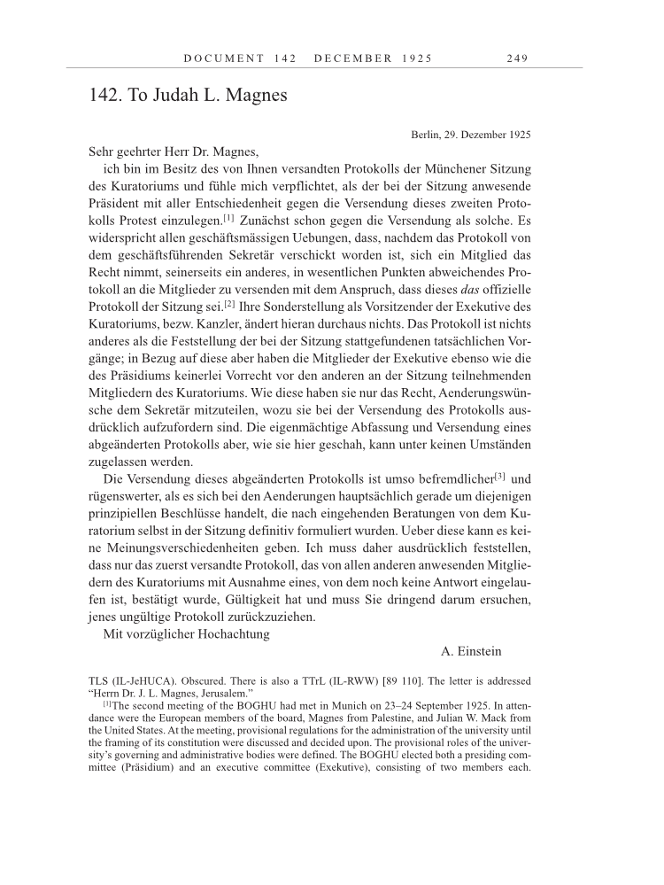 Volume 15: The Berlin Years: Writings & Correspondence, June 1925-May 1927 page 249