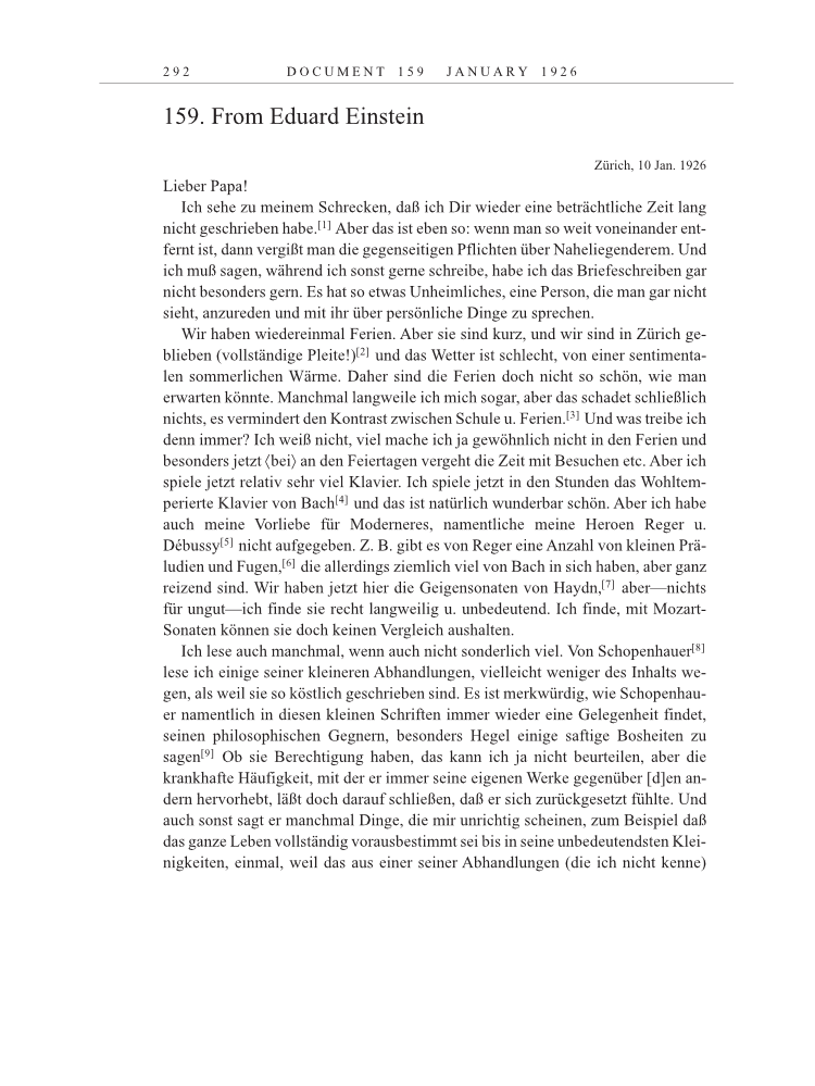 Volume 15: The Berlin Years: Writings & Correspondence, June 1925-May 1927 page 292