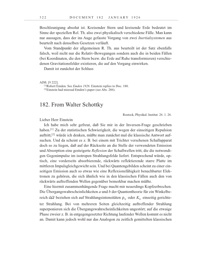 Volume 15: The Berlin Years: Writings & Correspondence, June 1925-May 1927 page 322