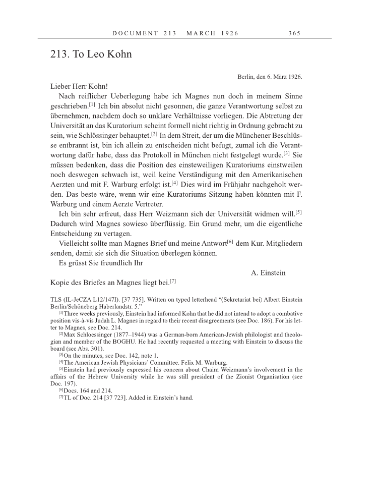 Volume 15: The Berlin Years: Writings & Correspondence, June 1925-May 1927 page 365