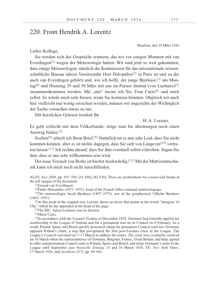 Volume 15: The Berlin Years: Writings & Correspondence, June 1925-May 1927 page 373