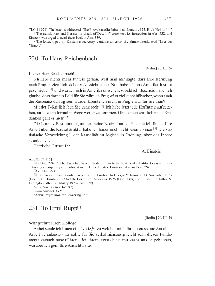 Volume 15: The Berlin Years: Writings & Correspondence, June 1925-May 1927 page 387