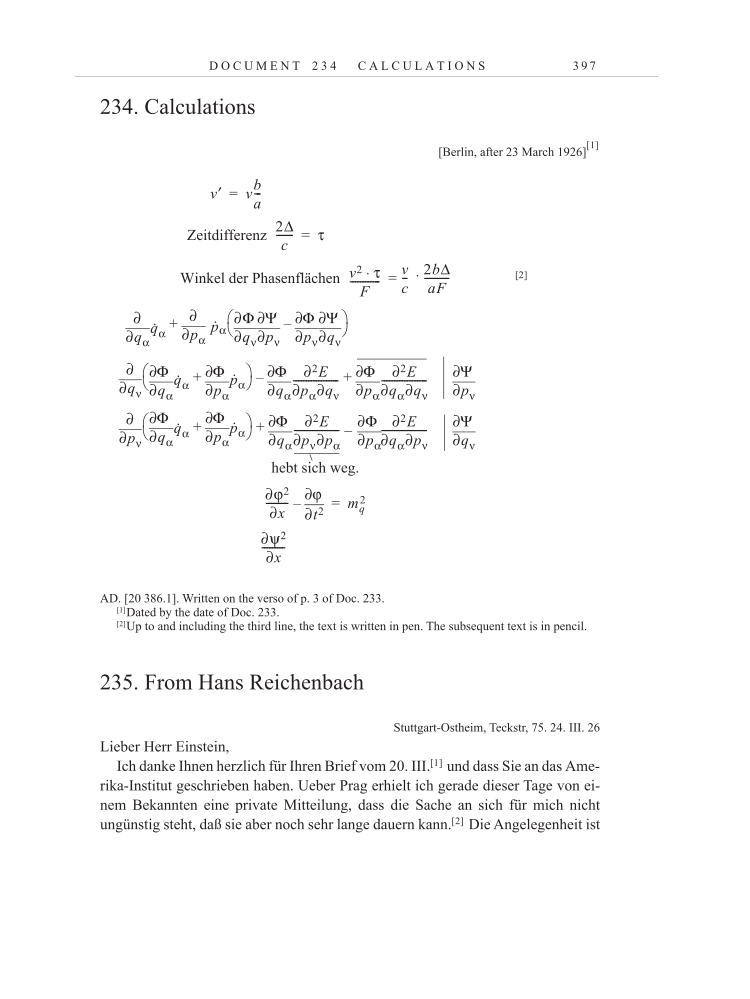 Volume 15: The Berlin Years: Writings & Correspondence, June 1925-May 1927 page 397