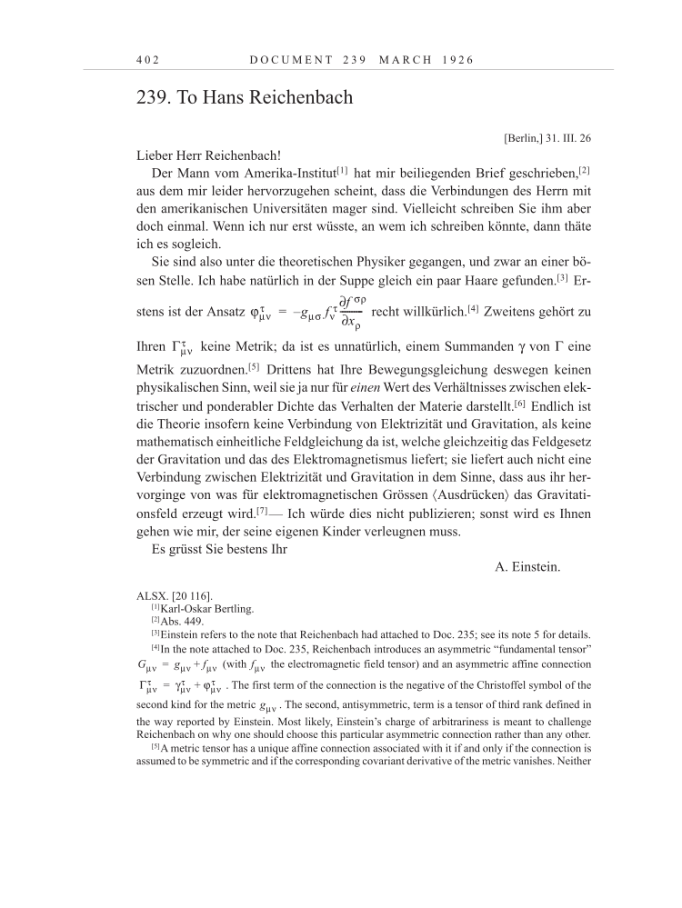 Volume 15: The Berlin Years: Writings & Correspondence, June 1925-May 1927 page 402