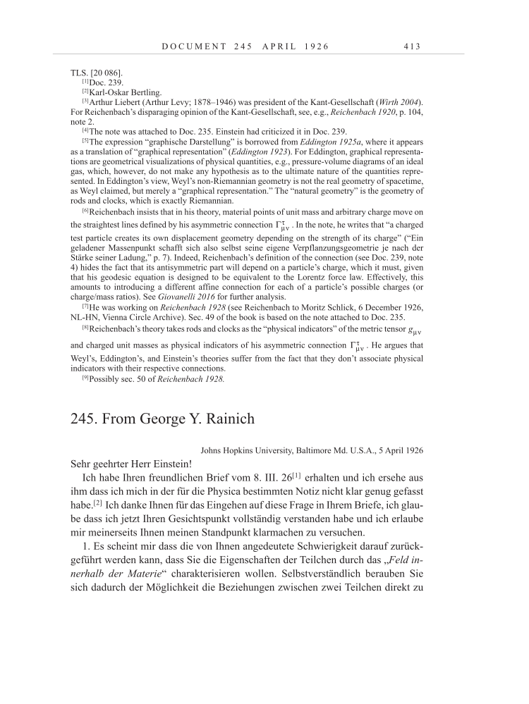 Volume 15: The Berlin Years: Writings & Correspondence, June 1925-May 1927 page 413