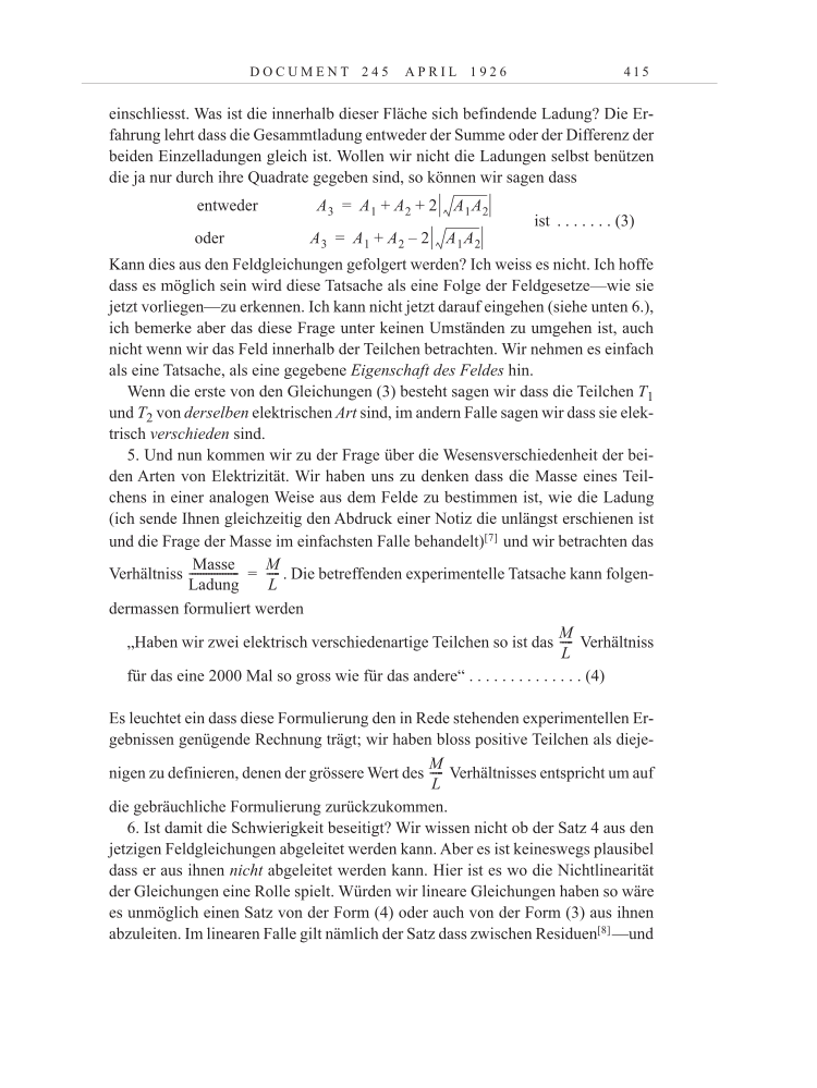 Volume 15: The Berlin Years: Writings & Correspondence, June 1925-May 1927 page 415