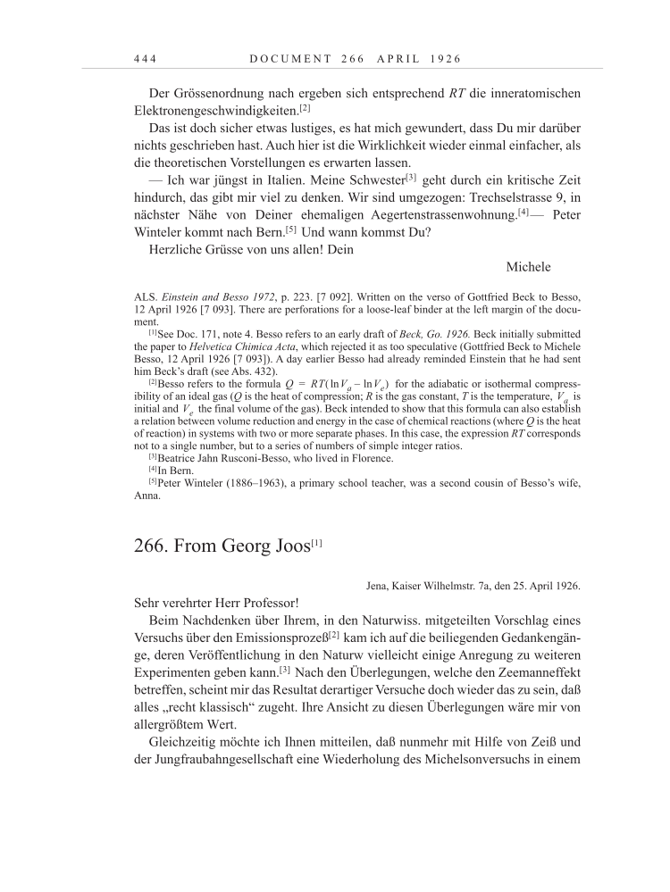 Volume 15: The Berlin Years: Writings & Correspondence, June 1925-May 1927 page 444