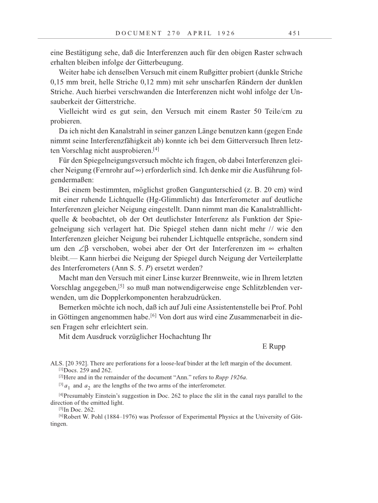 Volume 15: The Berlin Years: Writings & Correspondence, June 1925-May 1927 page 451