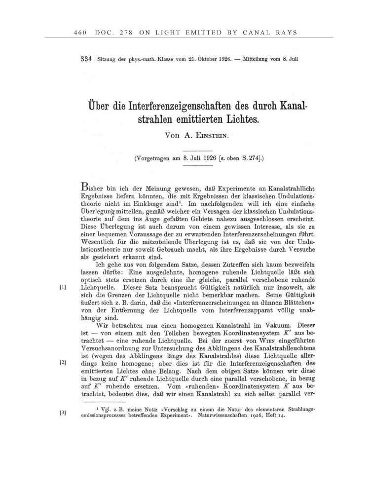 Volume 15: The Berlin Years: Writings & Correspondence, June 1925-May 1927 page 460