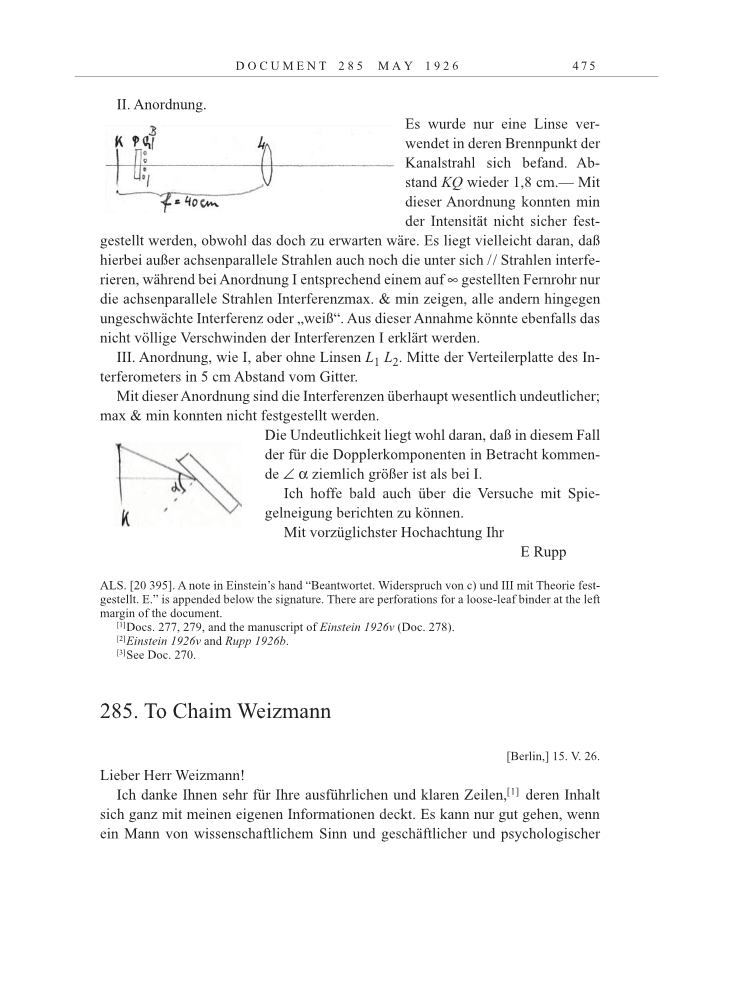 Volume 15: The Berlin Years: Writings & Correspondence, June 1925-May 1927 page 475