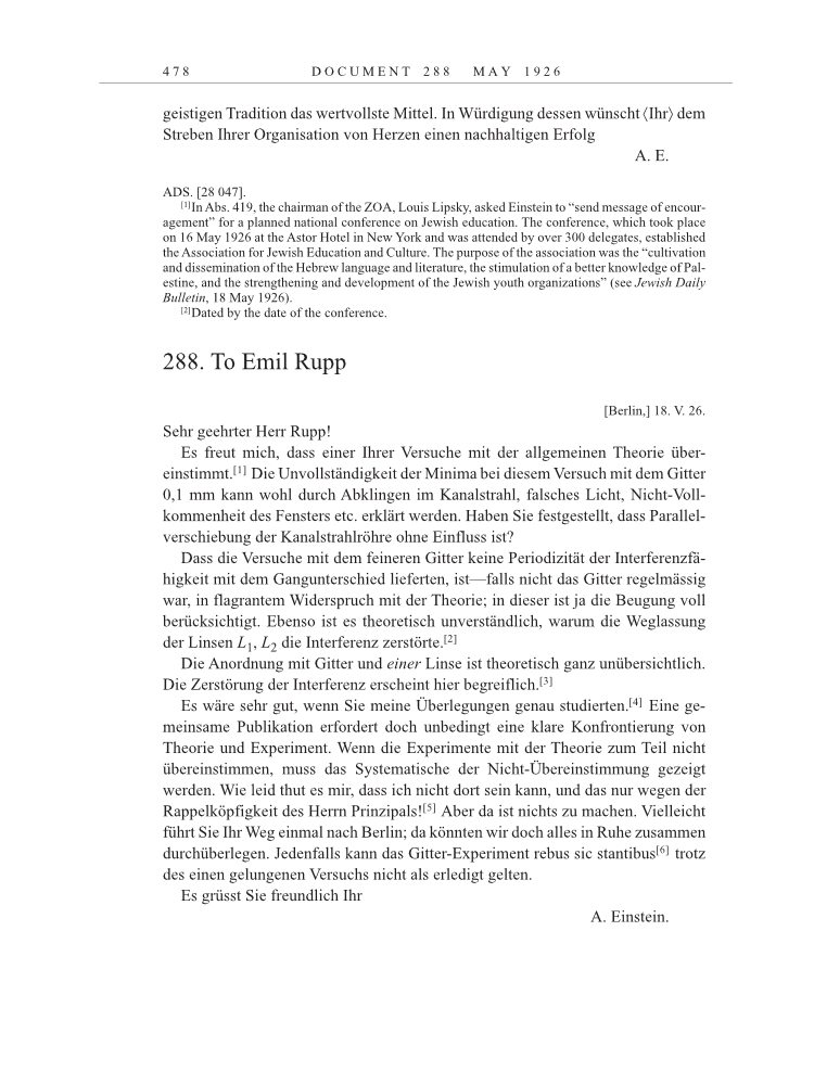 Volume 15: The Berlin Years: Writings & Correspondence, June 1925-May 1927 page 478