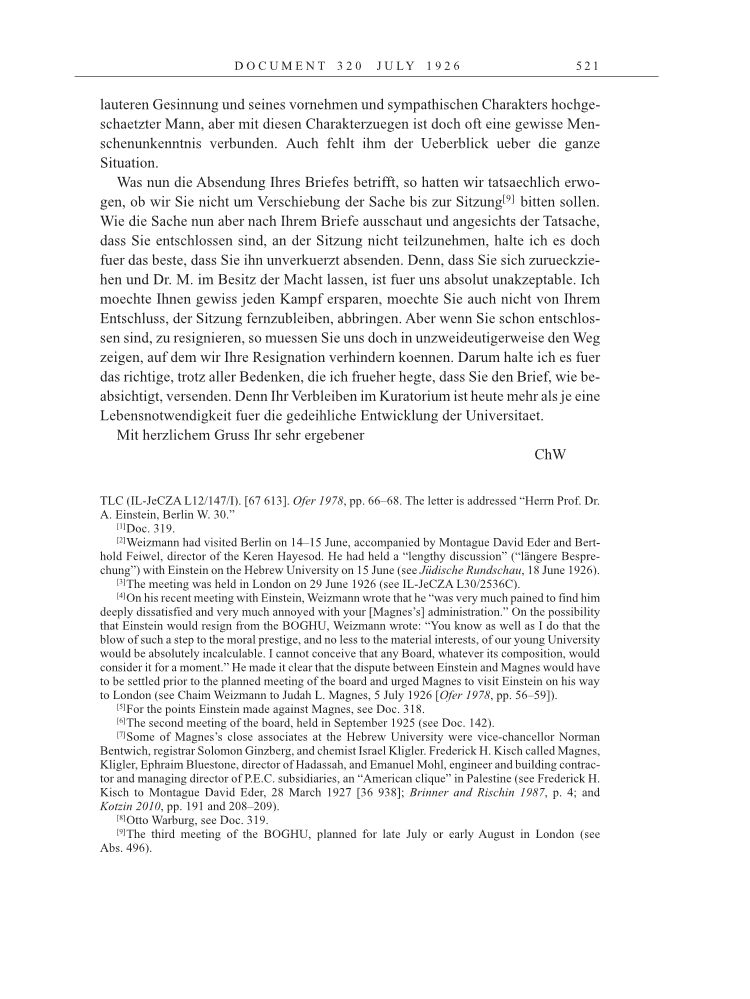 Volume 15: The Berlin Years: Writings & Correspondence, June 1925-May 1927 page 521