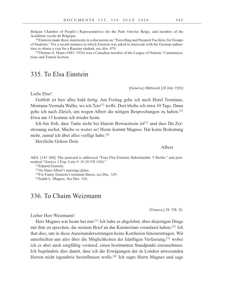 Volume 15: The Berlin Years: Writings & Correspondence, June 1925-May 1927 page 545