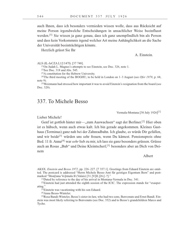 Volume 15: The Berlin Years: Writings & Correspondence, June 1925-May 1927 page 546