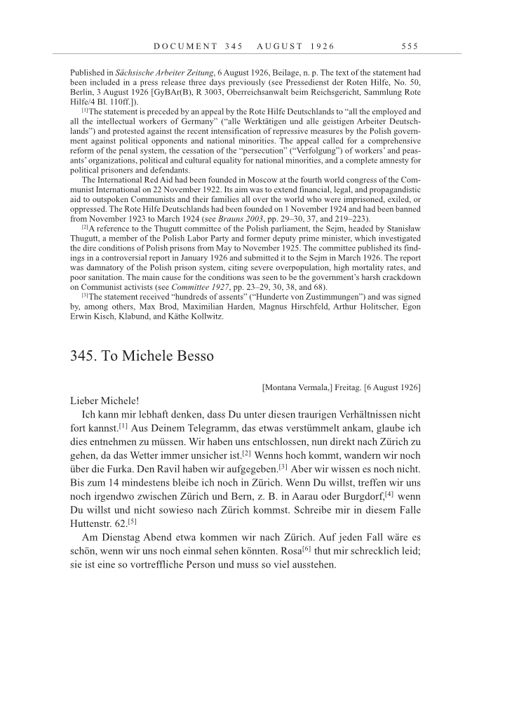 Volume 15: The Berlin Years: Writings & Correspondence, June 1925-May 1927 page 555