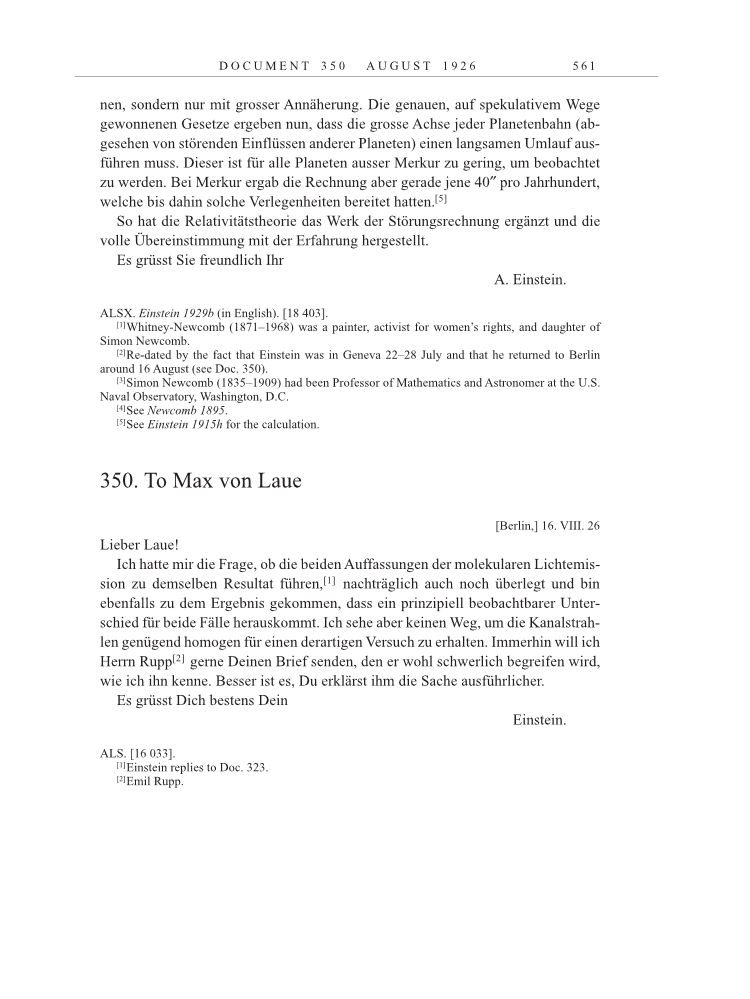 Volume 15: The Berlin Years: Writings & Correspondence, June 1925-May 1927 page 561