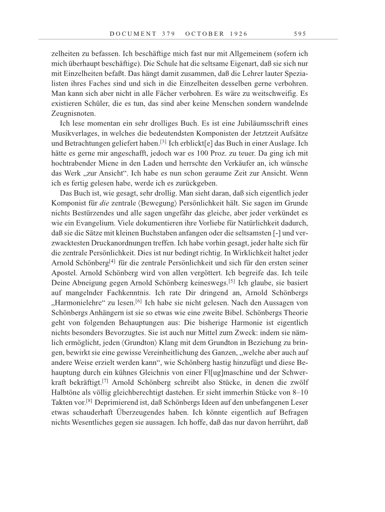 Volume 15: The Berlin Years: Writings & Correspondence, June 1925-May 1927 page 595