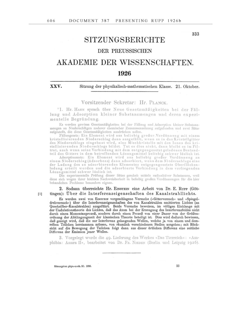 Volume 15: The Berlin Years: Writings & Correspondence, June 1925-May 1927 page 606