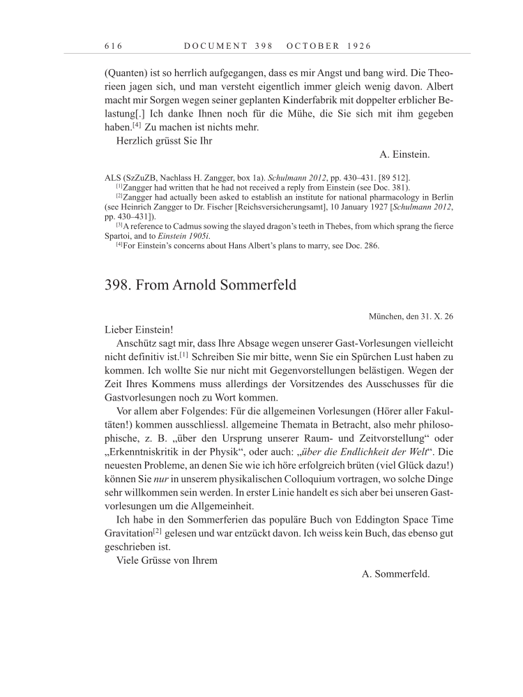 Volume 15: The Berlin Years: Writings & Correspondence, June 1925-May 1927 page 616