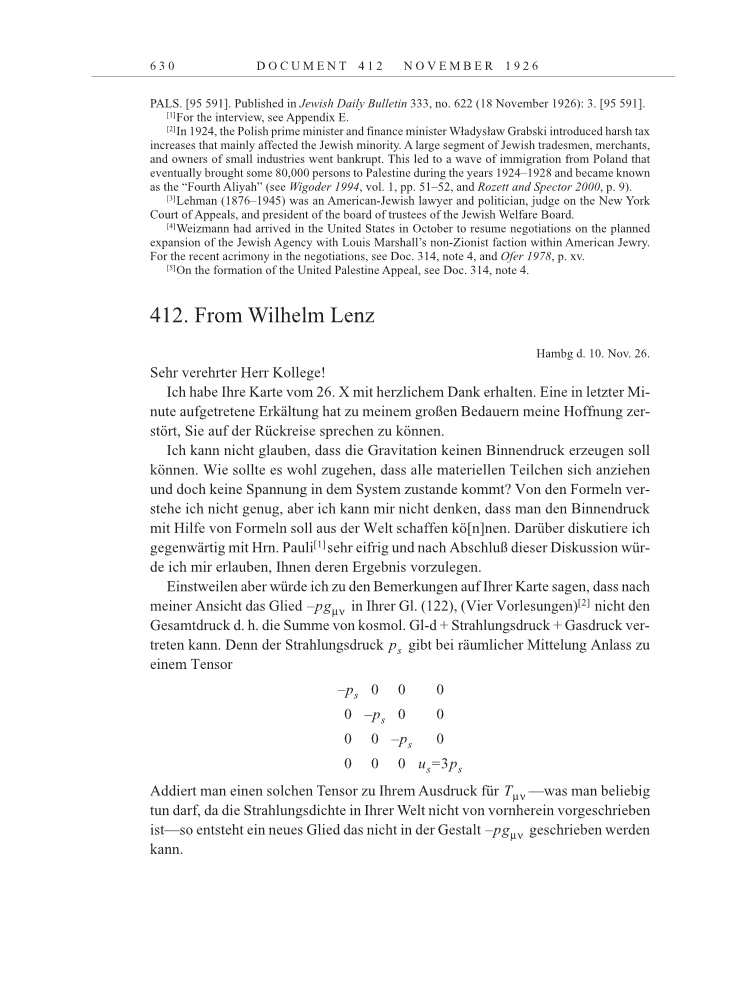 Volume 15: The Berlin Years: Writings & Correspondence, June 1925-May 1927 page 630